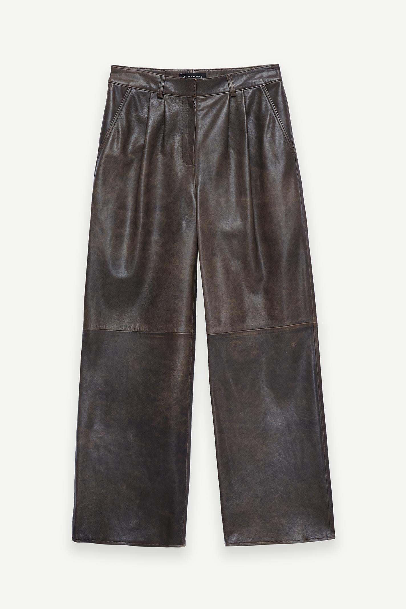  LEATHER PANT 001