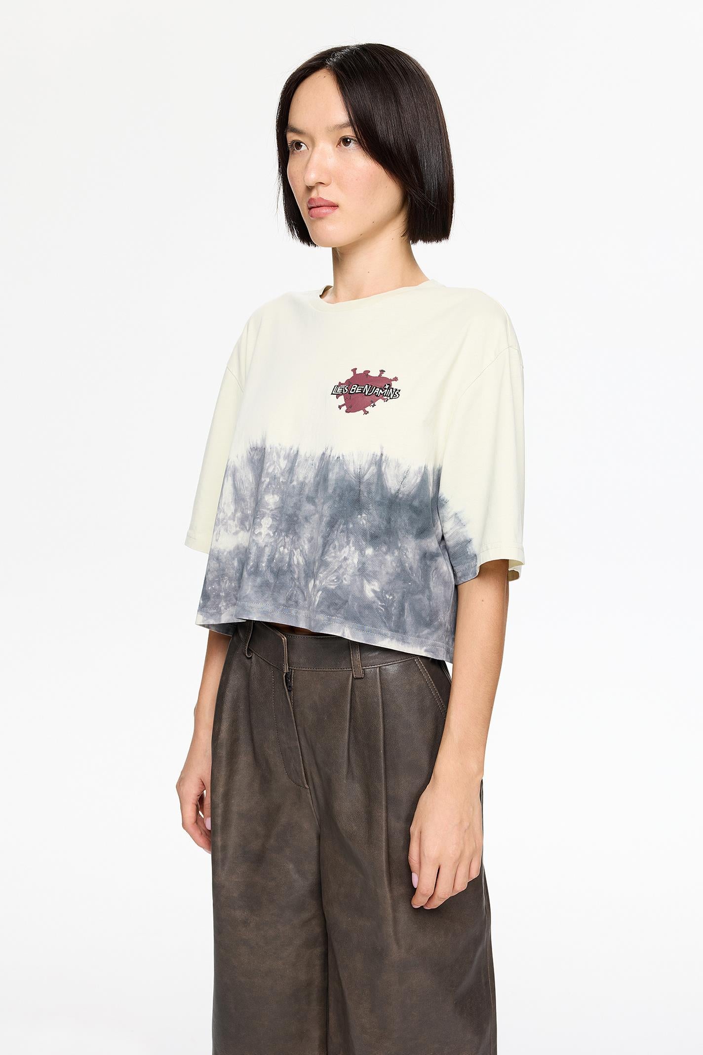  CROP OVERSIZED TEE 006