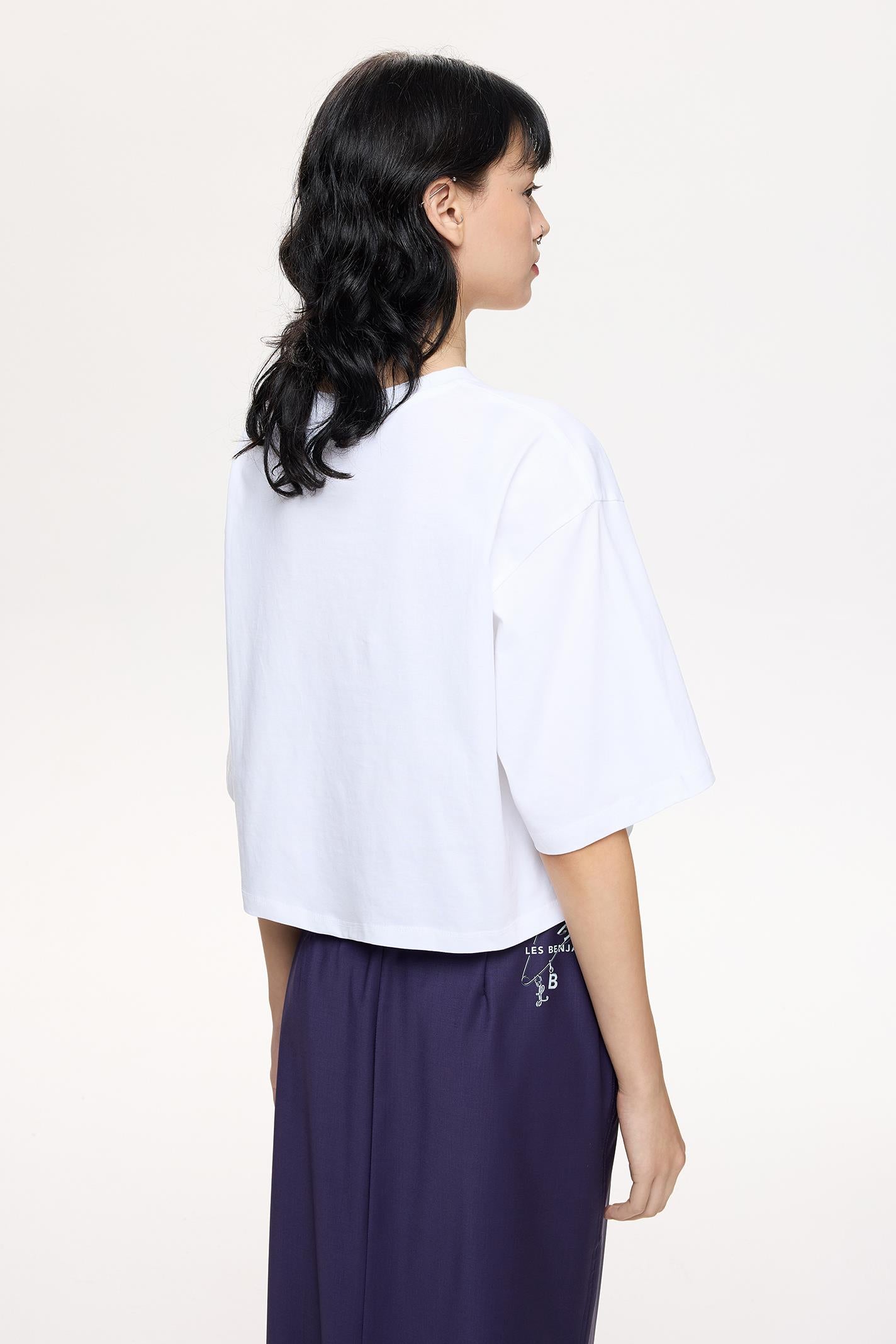  CROP OVERSIZED TEE 807