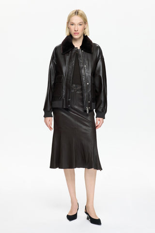 Les Benjamins - LEATHER JACKET 403