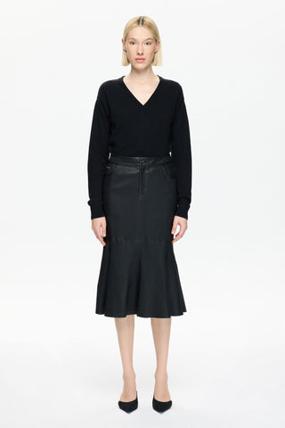 Les Benjamins - LEATHER SKIRT 401