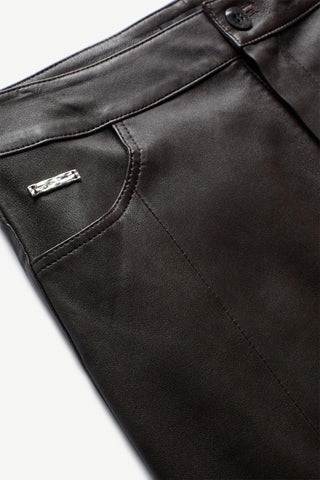 Les Benjamins - LEATHER SKIRT 402