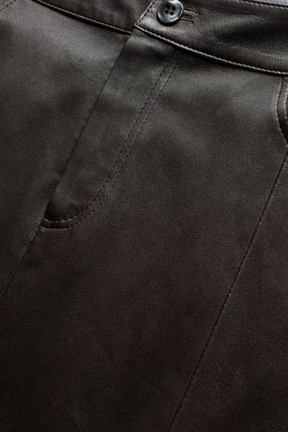 Les Benjamins - LEATHER SKIRT 402