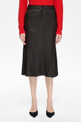 Les Benjamins - LEATHER SKIRT 402