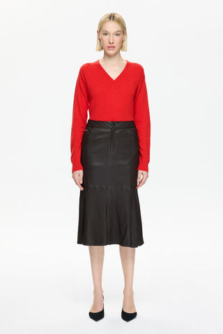 Les Benjamins - LEATHER SKIRT 402