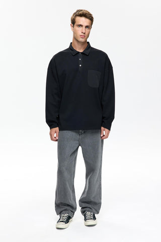 Les Benjamins - LONG SLEEVE POLO 405