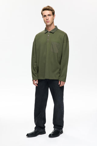 Les Benjamins - LONG SLEEVE POLO 406