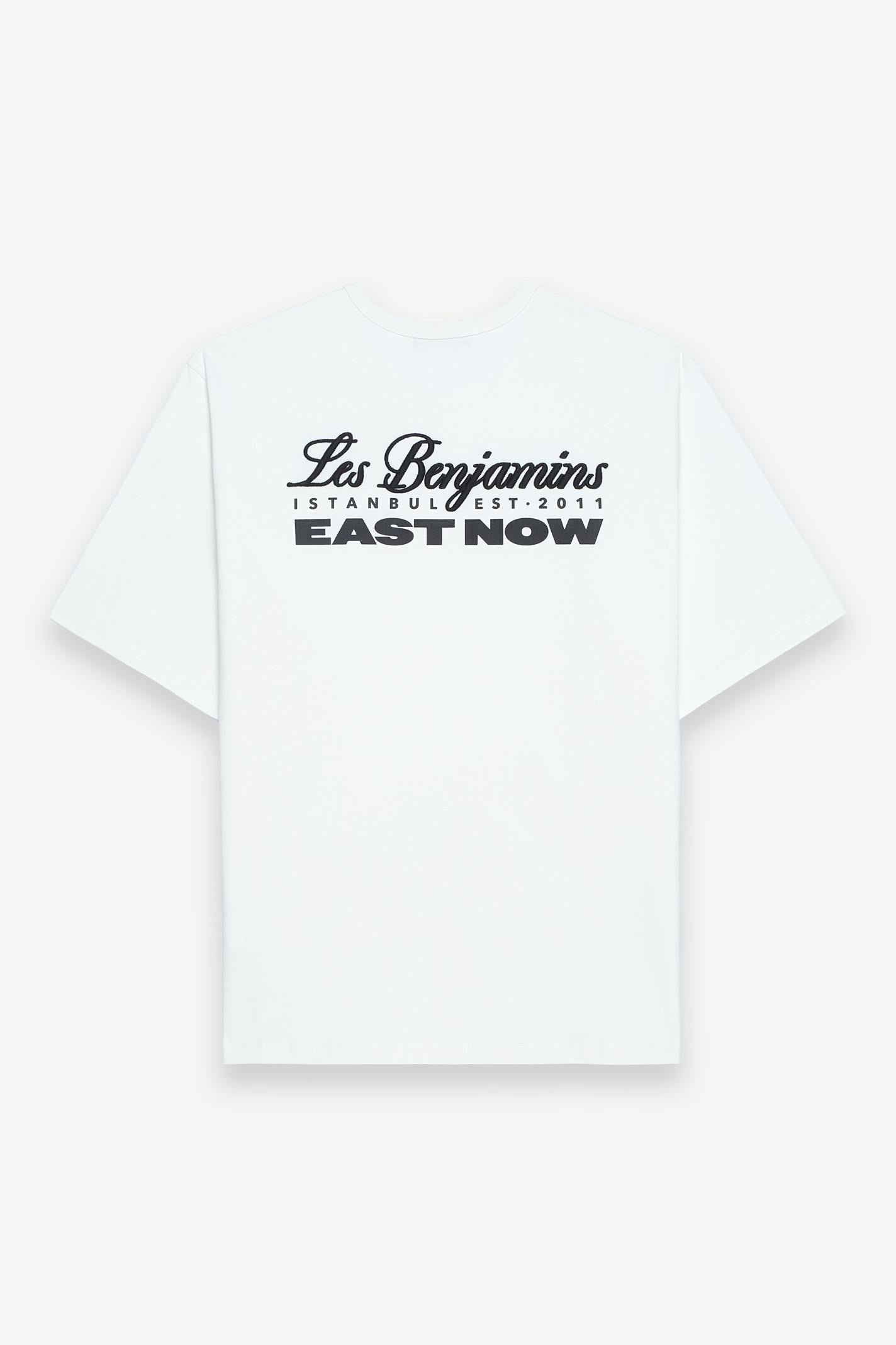 Regular Fit Beyaz Renkli Erkek Tişört - SHORT SLEEVE TEE 405 – LES