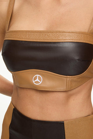 Les Benjamins - LEATHER BRA 501