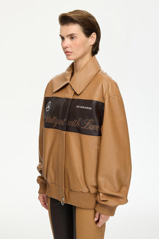 Les Benjamins - LEATHER JACKET 501