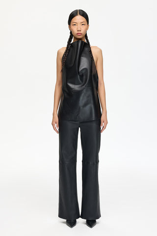 Les Benjamins - LEATHER BLOUSE 001