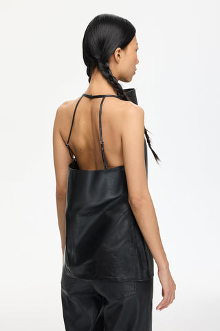 Les Benjamins - LEATHER BLOUSE 001