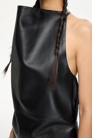 Les Benjamins - LEATHER BLOUSE 001