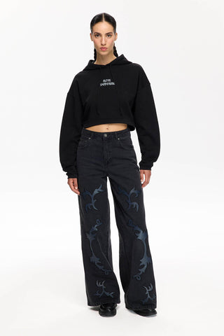 Les Benjamins - CROP HOODIE 007