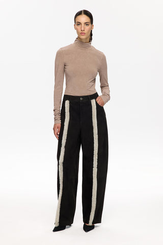 Les Benjamins - LEATHER PANT 001