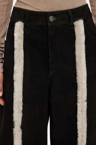 Les Benjamins - LEATHER PANT 001