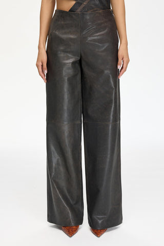 Les Benjamins - LEATHER PANT 003