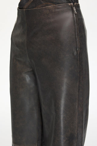 Les Benjamins - LEATHER PANT 003