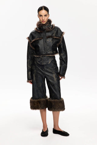 Les Benjamins - LEATHER SHORT 101