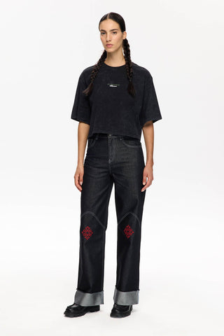 Les Benjamins - CROP OVERSIZED TEE 005