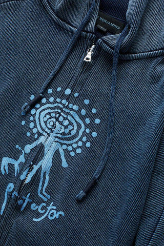 Les Benjamins - RELAXED ZIP HOODIE 003