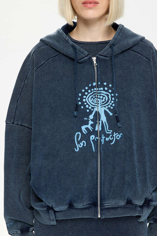 Les Benjamins - RELAXED ZIP HOODIE 003