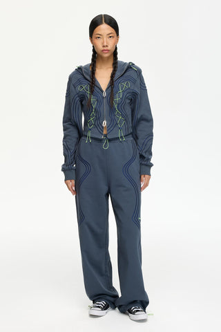 Les Benjamins - RELAXED ZIP HOODIE 004