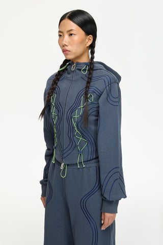 Les Benjamins - RELAXED ZIP HOODIE 004