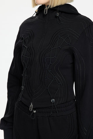 Les Benjamins - RELAXED ZIP HOODIE 005