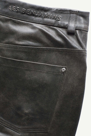 Les Benjamins - LEATHER PANT 001