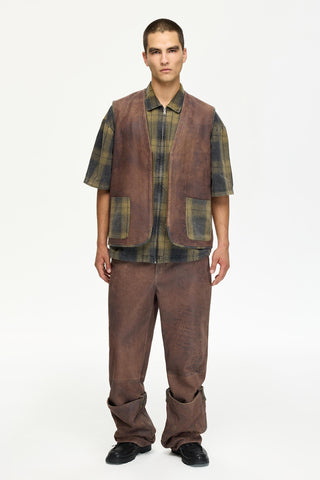 Les Benjamins - LEATHER PANT 103