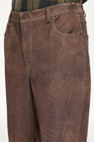 Les Benjamins - LEATHER PANT 103