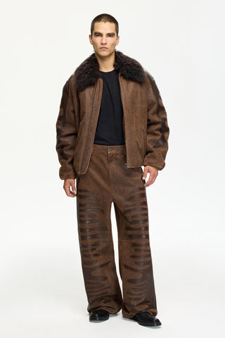 Les Benjamins - LEATHER PANT 201