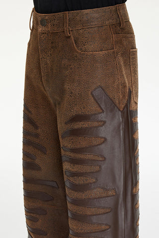 Les Benjamins - LEATHER PANT 201