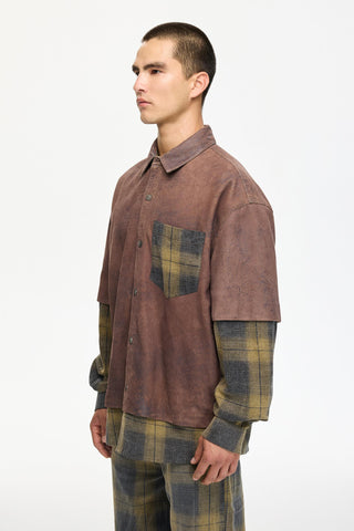 Les Benjamins - LEATHER SHIRT 102