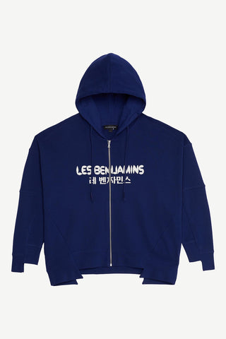 Les Benjamins - RELAXED ZIP HOODIE 006