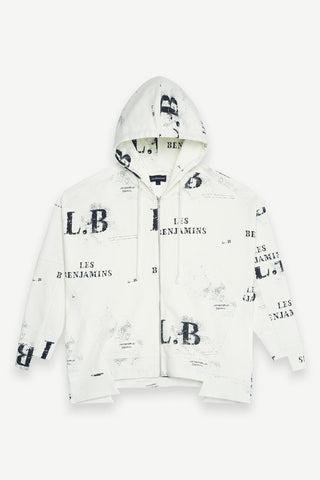 Les Benjamins - RELAXED ZIP HOODIE 007