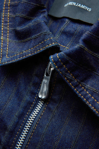 Les Benjamins - ZIP UP DENIM JACKET