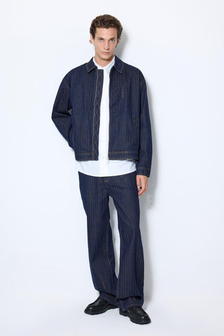 Les Benjamins - ZIP UP DENIM JACKET