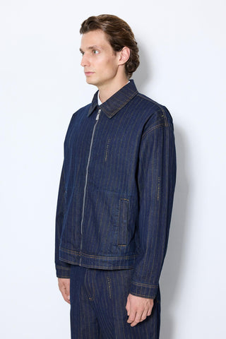 Les Benjamins - ZIP UP DENIM JACKET