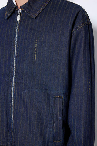 Les Benjamins - ZIP UP DENIM JACKET
