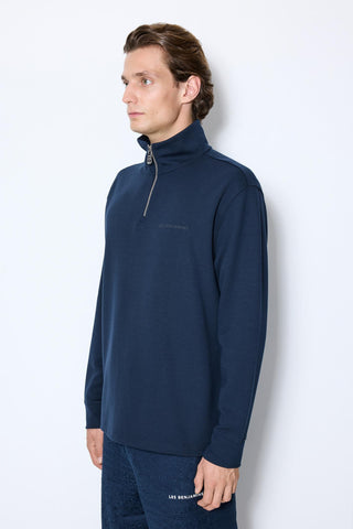 Les Benjamins - HALF ZIP SWEATSHIRT
