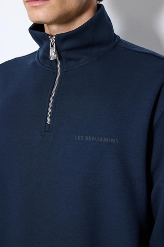 Les Benjamins - HALF ZIP SWEATSHIRT