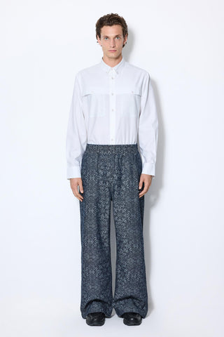 Les Benjamins - DENIM CARPET TRACK PANTS