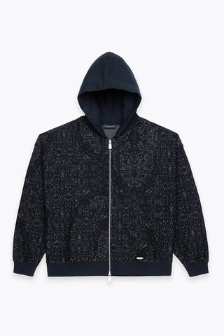 Les Benjamins - CARPET POCKET ZIP HOODIE