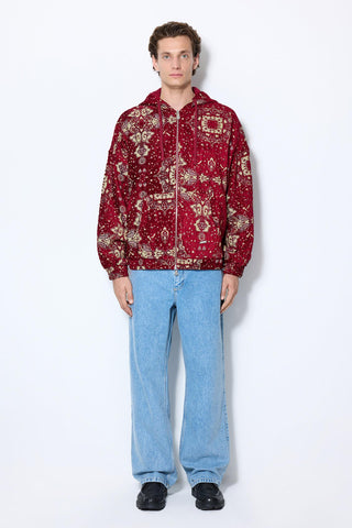 Les Benjamins - CARPET JACQUARD ZIP HOODIE