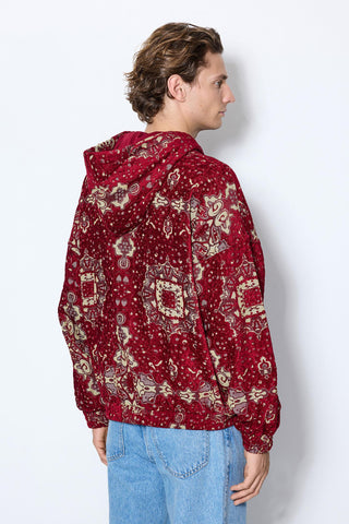 Les Benjamins - CARPET JACQUARD ZIP HOODIE