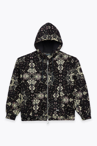 Les Benjamins - CARPET JACQUARD ZIP HOODIE