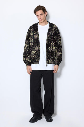 Les Benjamins - CARPET JACQUARD ZIP HOODIE
