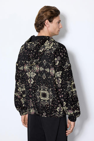 Les Benjamins - CARPET JACQUARD ZIP HOODIE
